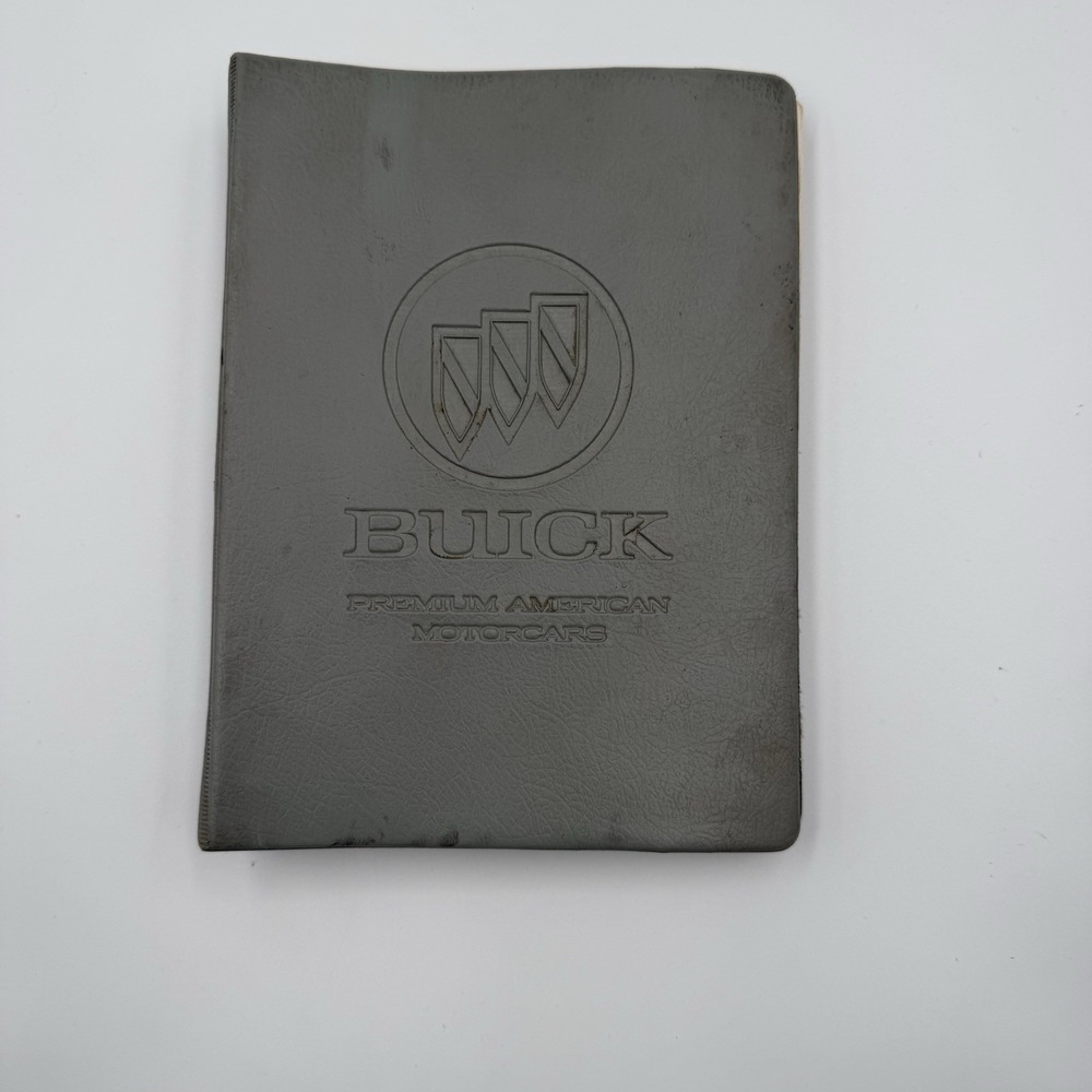 1989 LeSabre Electra Buick Factory Owner's Manual Authentic Original OEM